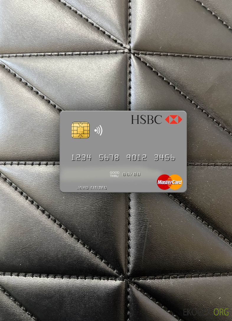 Turquie HSBC Bank mastercard photolook recto
